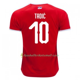 Günstige Fußballtrikots Serbien Tadic 10 WM 2018 Heimtrikotsatz kaufen